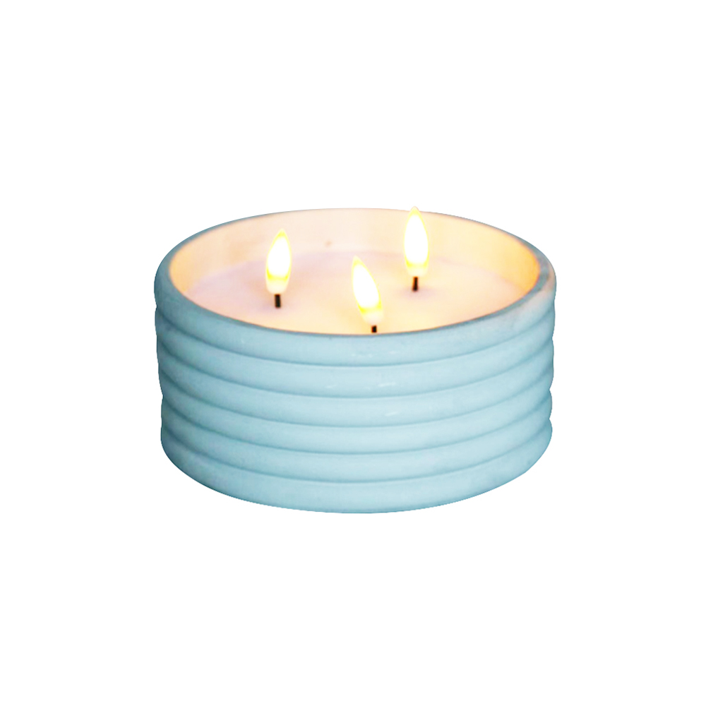 LED Ciment 3d Electronic Wick Lumânare pentru decorațiuni pentru casă