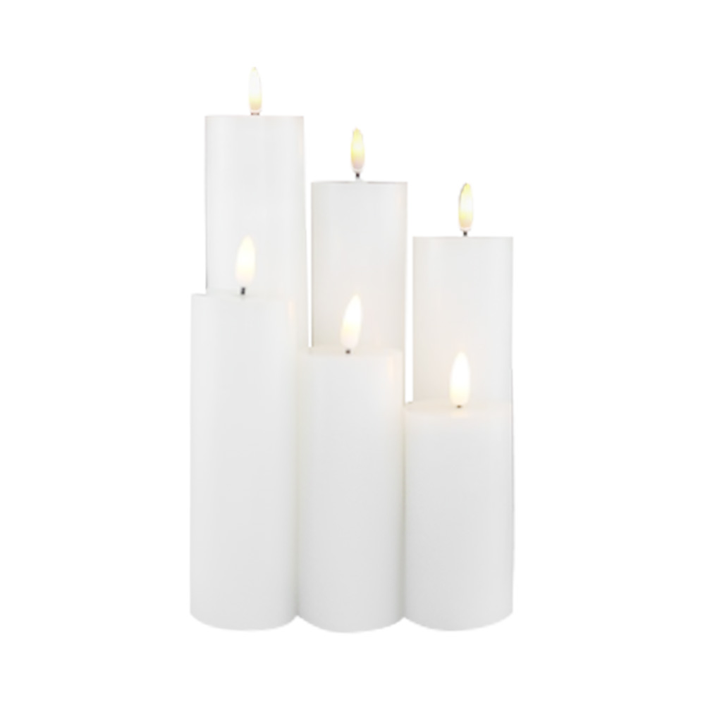 Lumânare decorativă cu flacără 3D